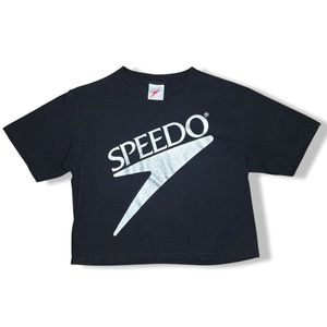 Cropped Vintage Speedo Tshirt